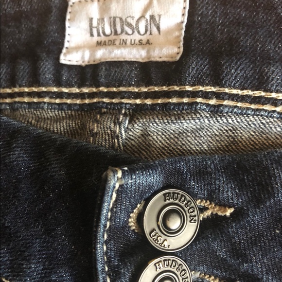 👖Hudson Signature Flap Pocket Stretch Dark Wash - Picture 5 of 8